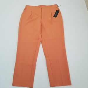 Rachel Zoe Mid Rise Peg Leg Pants Large NWT